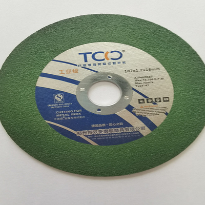 80m/S moedor inoxidável Metal Cutting Disc T27 T41 Ss que corta a roda