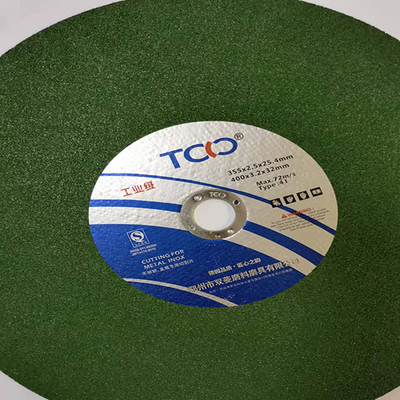 A com um disco eliminado metal de SIC para o abrasivo durável da alumina da resina do titânio