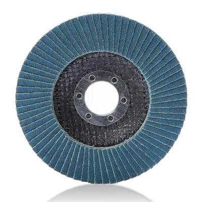 Areia de lustro de aço inoxidável 320 Grit Flap Disc do disco 125mm da aleta do zircônio