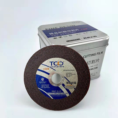 moedor de ângulo eliminado abrasivo de aço Metal Cutting Wheel da roda 80m/S de 180x1.6x22mm