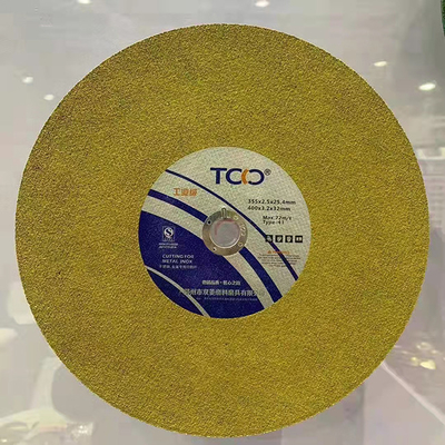 OEM 1.2mm grosso de Metal Cutting Wheel TCO do moedor de 125mm de aço inoxidável
