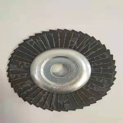 Roda redonda de lustro da zircônia de madeira de Flap Disc For do moedor de ângulo de 5 polegadas
