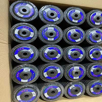 Disco 240 Grit Abrasive Polishing da aleta do óxido T27 de alumínio 7 polegadas de aço inoxidável